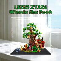 [Hộp đồ chơi dũng cảm] Hộp trưng bày lego Acrylic cho lego 21326 Winnie the Pooh Popmart Figurine Labububumu Zimomo cho giày thể thao Bộ sưu tập trang sức
