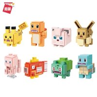 Hộp Đồ Chơi Lắp Ráp Quả Bom Thần Bí pokemon pokémon eevee