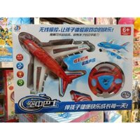 Hộp đồ chơi Máy bay điều khiển từ xa, có nhạc và đèn phát sáng DY02 (tặng kèm pin và giao màu ngẫu nhiên)