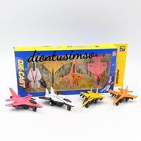 Hộp đồ chơi máy bay kim loại chạy trớn