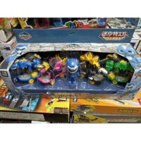 Hộp đồ chơi mô hình Biệt đội siêu nhân nhí 6202