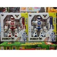 Hộp đồ chơi ROBOT điều khiển từ xa, có nhạc và đèn phát sáng 606-3 (tặng kèm pin và giao màu ngẫu nhiên)