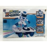 hộp đồ chơi siêu nhân trượt ván  chạy bin có đèn nhạc xoay 360 độ