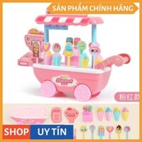 Hộp Đồ Chơi Xe Đẩy Bán Kem Cho Bé