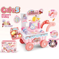 Hộp đồ chơi xe kem 2 tầng Cart 5 Thế giới kem ngọt ngào cho bé yêu