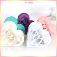 Hộp đóng gói kẹo trái tim YOO cho đồ ngọt Đám cưới Ngày lễ tình nhân Hộp đóng gói bánh quy