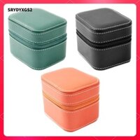 Hộp Đồng Hồ Đơn Da PU Sang Trọng Cho Nam Có Vỏ Đồng Hồ Đeo Tay Lót Mềm