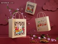 Hộp Đông Hồ đựng hủ nhựa Pet ( Size M)