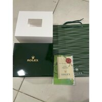 Hộp đồng hồ rolex full box sổ thẻ đầy đủ
