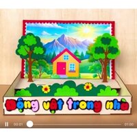 hộp động vật đồ chơi mầm non TRẦN THUÝ