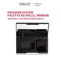 Hộp đựng 1 lõi phấn má hồng kèm cọ Freedom System Palette Blush [1] Brush/Mirror INGLOT