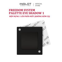 Hộp đựng 1 lõi phấn mắt (không kèm cọ makeup) Inglot Freedom System Palette Eye Shadow 1 Inglot