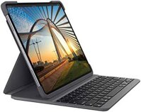 Hộp đựng bàn phím Bluetooth có đèn nền SLIM FOLIO PRO của Logitech dành cho iPad Pro 12,9 inch (thế hệ 3 và 4) – Màu Graphite