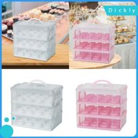 Hộp đựng bánh Cupcake 2 tầng có tay cầm Hộp đựng bánh Cupcake Hộp đựng bánh Cupcake Muffin nướng