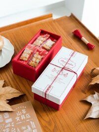 HỘP ĐƯNG BÁNH KẸO BEST WISHES ĐỎ