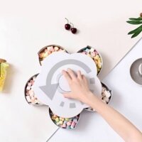 Hộp Đựng Bánh Mứt Tết Hình Cánh Hoa Xoay