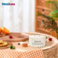 Hộp đựng bánh quy có nắp đậy Trang trí nội thất Xô đựng kẹo đa năng Hộp thiếc cho kẹo sô cô la Quà tặng thủ công Bánh quy