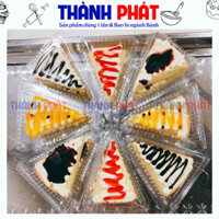 Hộp đựng bánh tam giác gập