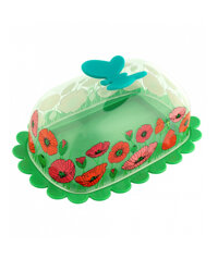 Hộp đựng bơ Butter Fly [Coquelicots – Hoa anh túc đỏ]