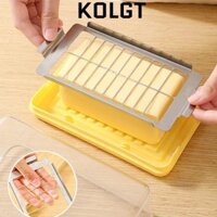 Hộp đựng bơ KOLGT, Hộp đựng bơ giữ tươi, Dụng cụ làm bánh có nắp đậy Hộp đựng bánh phô mai
