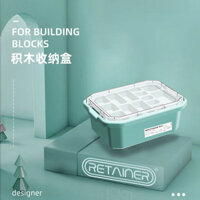 Hộp đựng bộ phận khối xây dựng đồ chơi, ngăn xếp, hộp lưu trữ LEGO, hộp đựng, hộp phân loại, hộp tổ chức, hộp mô hình