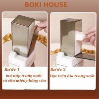 Hộp Đựng Bông Tẩy Trang Gắn Tường