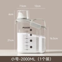 Hộp Đựng Bột Giặt / Đồ Dùng Bằng Nhựa Sức Chứa Lớn Tiện Dụng Cho Gia Đình