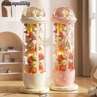Hộp đựng búp bê siêu tốc, Ống đựng đồ chơi sang trọng bằng nhựa trong suốt, Thùng đựng đồ chơi trẻ em dung tích lớn chống ẩm