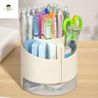 Hộp đựng bút 4 trong 1 STYLESTUDIO, Hộp đựng bút chì 6 ngăn nhỏ gọn, Hộp đựng đồ để bàn đa chức năng sáng tạo Bộ sắp xếp văn phòng phẩm Trang trí máy tính để bàn