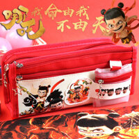 Hộp đựng bút chì Ao Bing Nezha Hộp văn phòng phẩm dung tích lớn năm lớp Học sinh tiểu học Ví đựng tiền xu Hộp đựng bút chì dung tích lớn _ Heyuen.vn