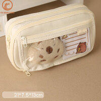 Hộp đựng bút chì Capibara YAZHOULONG phiên bản Hàn Quốc giá trị cao Hộp đựng bút chì dung tích lớn dành cho nữ sinh trung học cơ sở