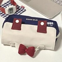 Hộp đựng bút chì công chúa Phong cách công chúa Phong cách công chúa Học sinh trung học cơ sở Dung tích lớn Chống va chạm Niche Preppy Style wjbd02.18