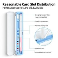 Hộp đựng bút chì đa năng cho Xiaomi Redmi Smart Pen Bút thông minh Pad Touch Stylus Body Case Silicone Giá đỡ bút bảo vệ