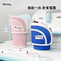 Hộp Đựng Bút Chì Dọc Nữ Học Sinh Tiểu Học Có Thể Thu Vào Hai Trong Một Hộp Đựng Bút Nam Dung Tích Lớn Trẻ Em Hộp Văn Phòng Phẩm