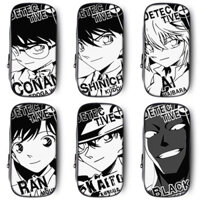 Hộp đựng bút chì đồng thương hiệu Thám tử Conan Ai Haihara Hộp văn phòng phẩm Hộp đựng bút chì Shinichi Kudo