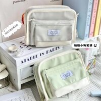 Hộp đựng bút chì dung lượng lớn Hộp văn phòng phẩm có giá trị cao Hộp đựng bút chì đơn giản nhiều lớp Hộp đựng bút chì bé trai