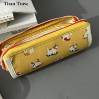 Hộp đựng bút chì hoạt hình dễ thương Niche Cake Roll Buggy Bag