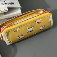Hộp đựng bút chì hoạt hình dễ thương Niche Cake Roll Buggy Bag