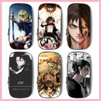 Hộp đựng bút chì Tấn công Titan Eren Jaeger Carla Jaeger Mikasa · Ackerman Armin Arlert Allen Mikasa Levi Ackerman Captain Wings of Freedom Attack on Titan Canvas Dây kéo Hộp đựng bút chì Hộp văn phòng phẩm