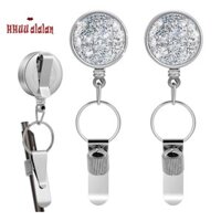 🔥Hộp Đựng Bút Có Thể Thu Vào 25,6 Inch Bút Có Thể Thu Vào Móc Khóa Có Kẹp Cho Nhân Viên Y Tá Cơ Khí