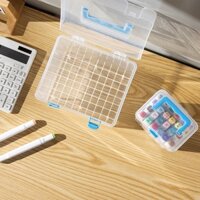 Hộp đựng bút đánh dấu dày Hộp lưu trữ 80 chiếc Chỉ dành cho nghệ thuật Hộp nhựa trong suốt đơn giản Hộp đựng bút đánh