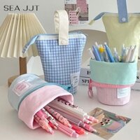 Hộp đựng bút giá trị cao Hộp đựng bút chì Nhật Bản Hộp đựng bút chì dung tích lớn Túi đựng văn phòng phẩm đứng