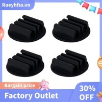 Hộp đựng bút silicon dính 4 mảnh, Bộ kẹp bút Gel Silica đen cho bàn kẹp và các bề mặt phẳng khác Giá đỡ bút chì