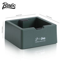 Hộp đựng cà phê Bincoo Hộp đựng bột cà phê vuông Hộp đựng đồ dùng cà phê 16 * 16 * 7.6CM