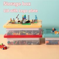 Hộp đựng các bộ phận gạch lego, hộp đựng đồ chơi trẻ em trong suốt với dung tích lớnHộp lưu trữ nhỏ