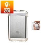 HỘP ĐỰNG CARD VISIT Umbra Bungee Wallet Business Card Case Aluminum Metalic Micro Card Holder Silver