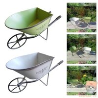 Hộp đựng cây cút kít sắt mặt trăng Hộp đựng cây trồng Mini để trang trí sân vườn và sân vườn