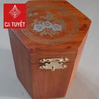 Hộp đựng chè gỗ hương chất lượng cao