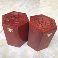 Hộp đựng chè lục lăng