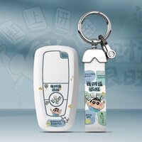 Hộp đựng chìa khóa Ford Focus Kuga Ecosport Mondeo Fiesta Vòng móc khóa bảo vệ bây giờ H